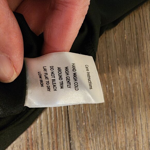 LOVE, NICKIE LEW Rhinestone Fringe Cocktail Minidress NWT BLACK  SMALL SNAGS - Picture 11 of 12